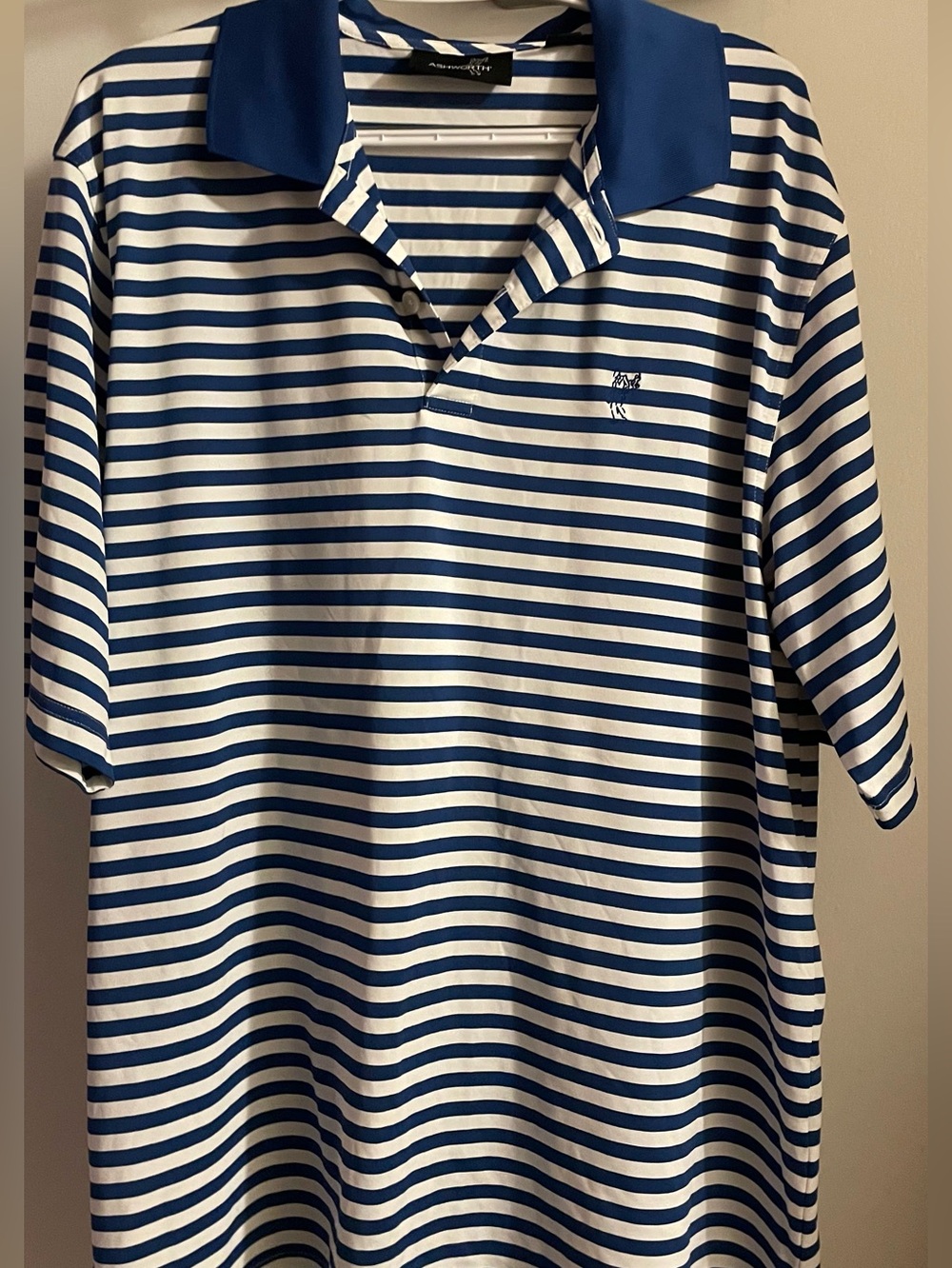 Men’s striped Polo Shirt, xxl?